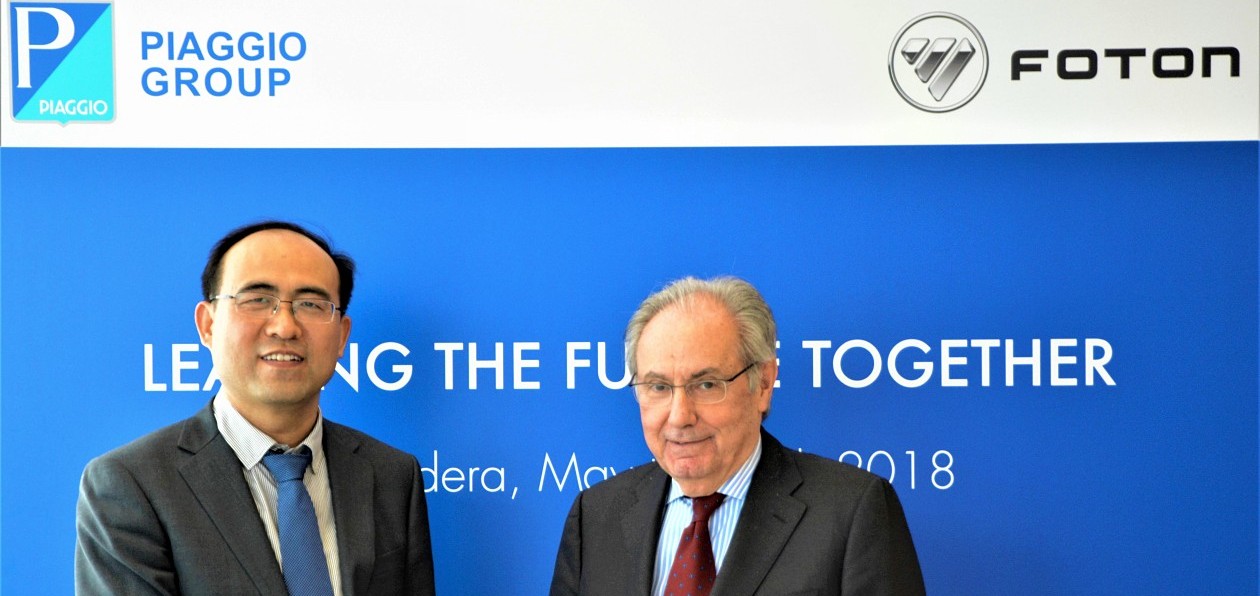 Foton и Piaggio будут вместе строить легкие коммерческие авто