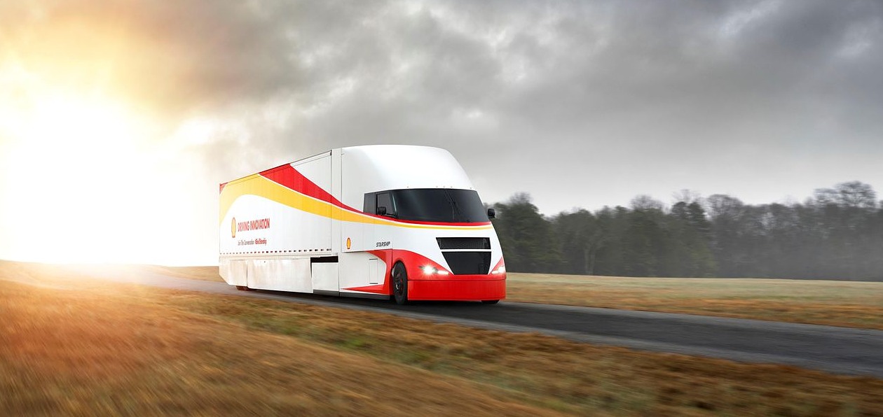 Грузовик Shell Starship завершил трансконтинентальный пробег