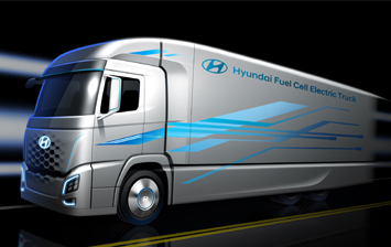 Hyundai Motor показала грузовик на топливных элементах