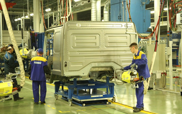 «КАМАЗ» создает новый конвейер для сборки рам