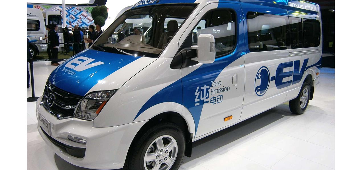 Компания Maxus представит полностью электрический фургон на выставке в Ганновере