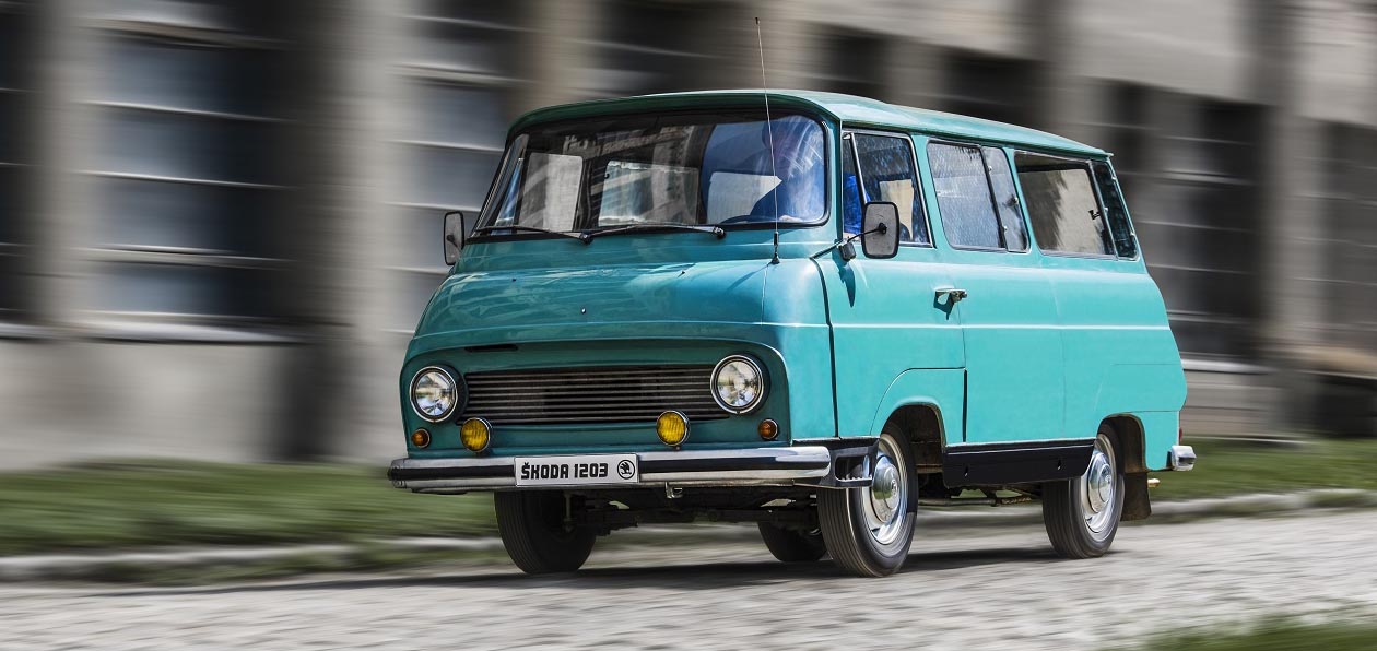 Skoda 1203 отмечает 50-летний юбилей