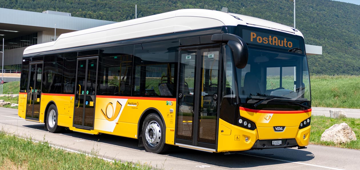 Citea SLF-120 стал первым электробусом компании VDL для Швейцарии