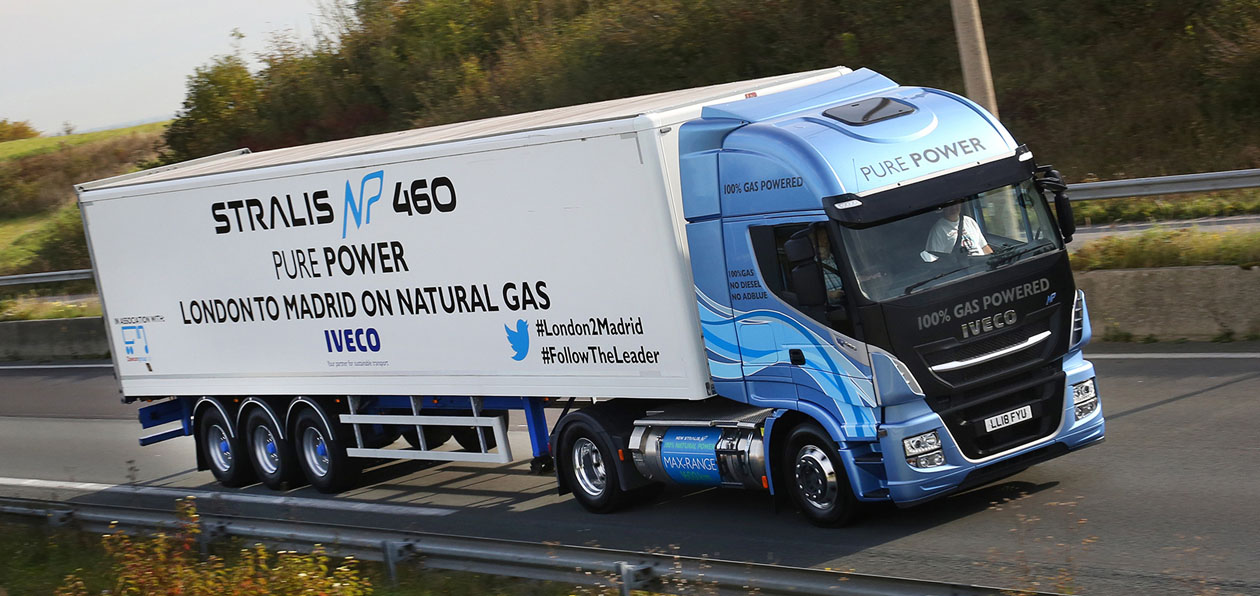 Iveco Stralis NP установил рекорд автономного хода