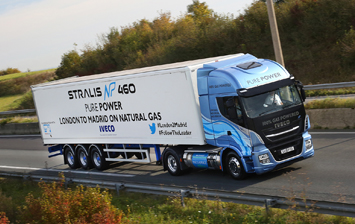 Iveco Stralis NP установил рекорд автономного хода
