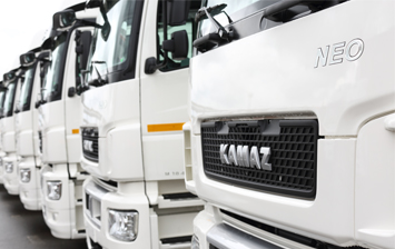 КАМАЗы отправились в Санкт-Петербург