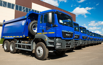 MAN представил самосвалы с новыми кузовами