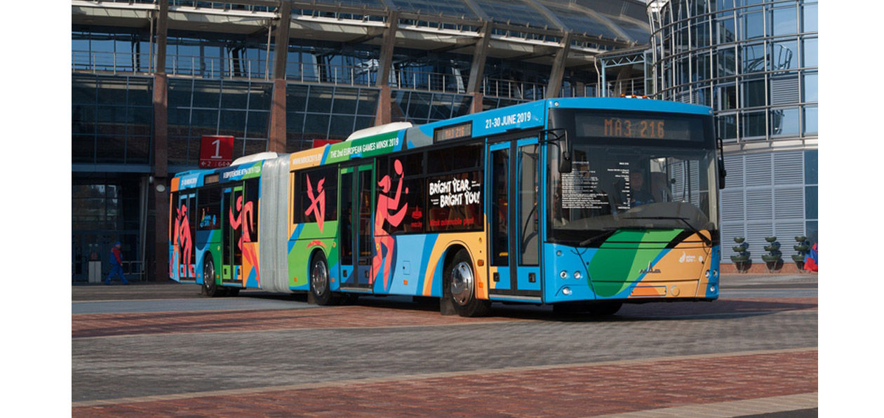 Busworld Russia 2018: «гармошка» МАЗ по толкающей схеме