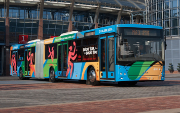 Busworld Russia 2018: «гармошка» МАЗ по толкающей схеме