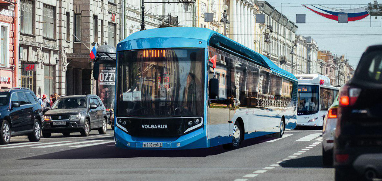 Volgabus поставит в Петербург десять электробусов