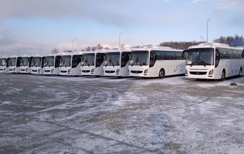 Hyundai поставит 30 туристических автобусов на Универсиаду 2019