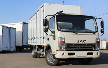 В Рязани изготовили первый хлебный фургон на шасси JAC N75