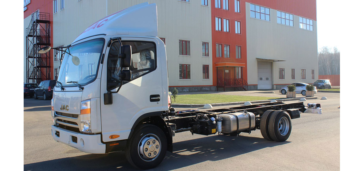 Шасси грузовика JAC N80 получило российское ОТТС