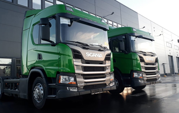 Scania поставила в Омск тягачи на метане