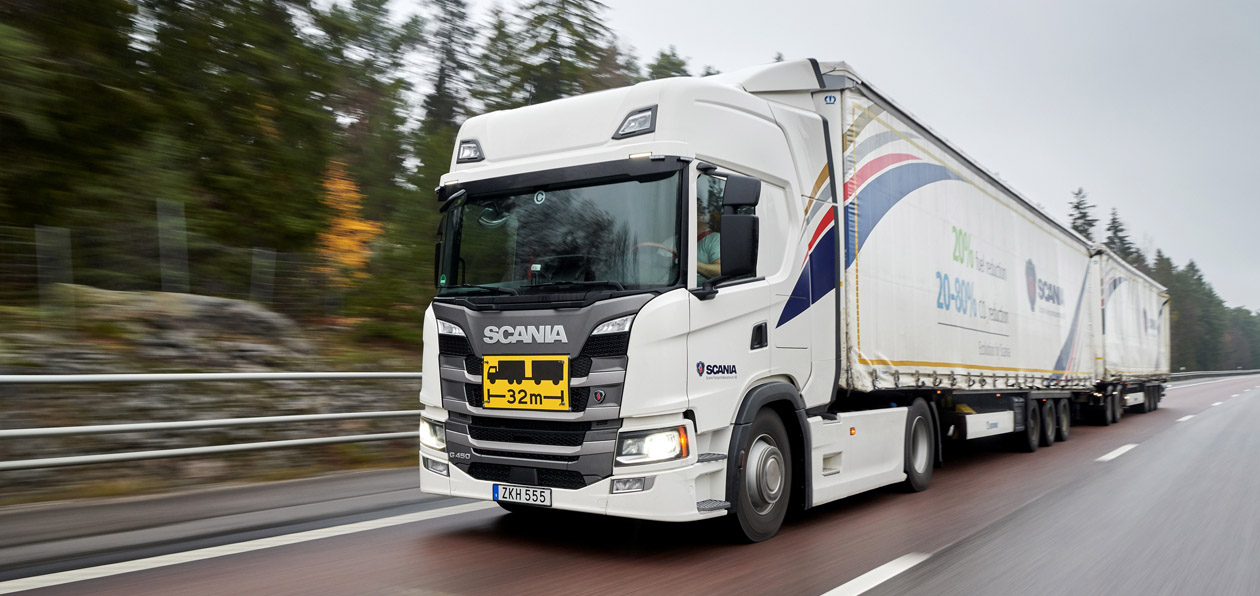 Scania Transport Laboratory использует альтернативные виды топлива