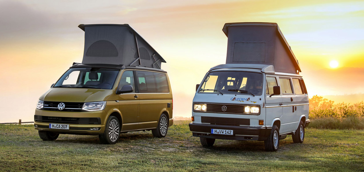 Volkswagen выпустил юбилейную версию вэна California