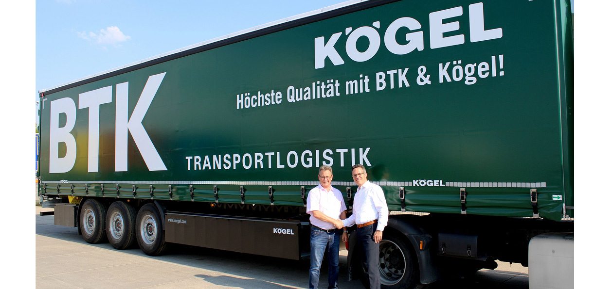 Kogel поставила более 50 инновационных полуприцепов Light plus