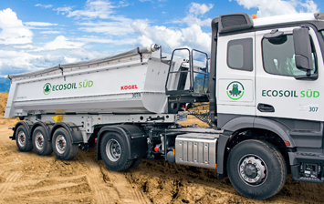 Kögel поставила самосвальные полуприцепы в специсполнении