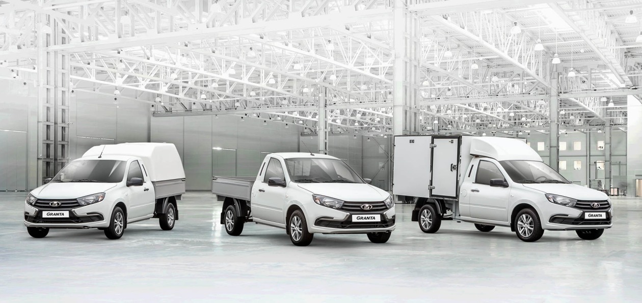 Семейство Lada Granta пополнилось развозными грузовичками