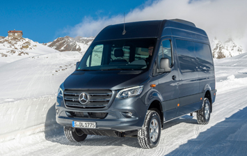 Новый полноприводный Mercedes-Benz Sprinter стал доступен для заказа