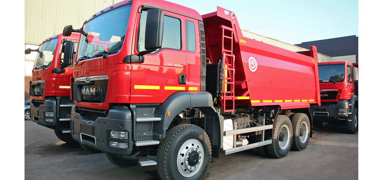 Полноприводные самосвалы MAN оснастили кузовами «Формат»