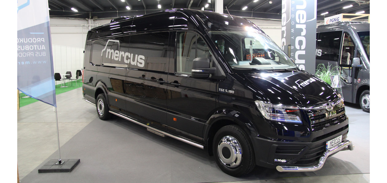 Mercus Bus запросила 100 фургонов MAN TGE