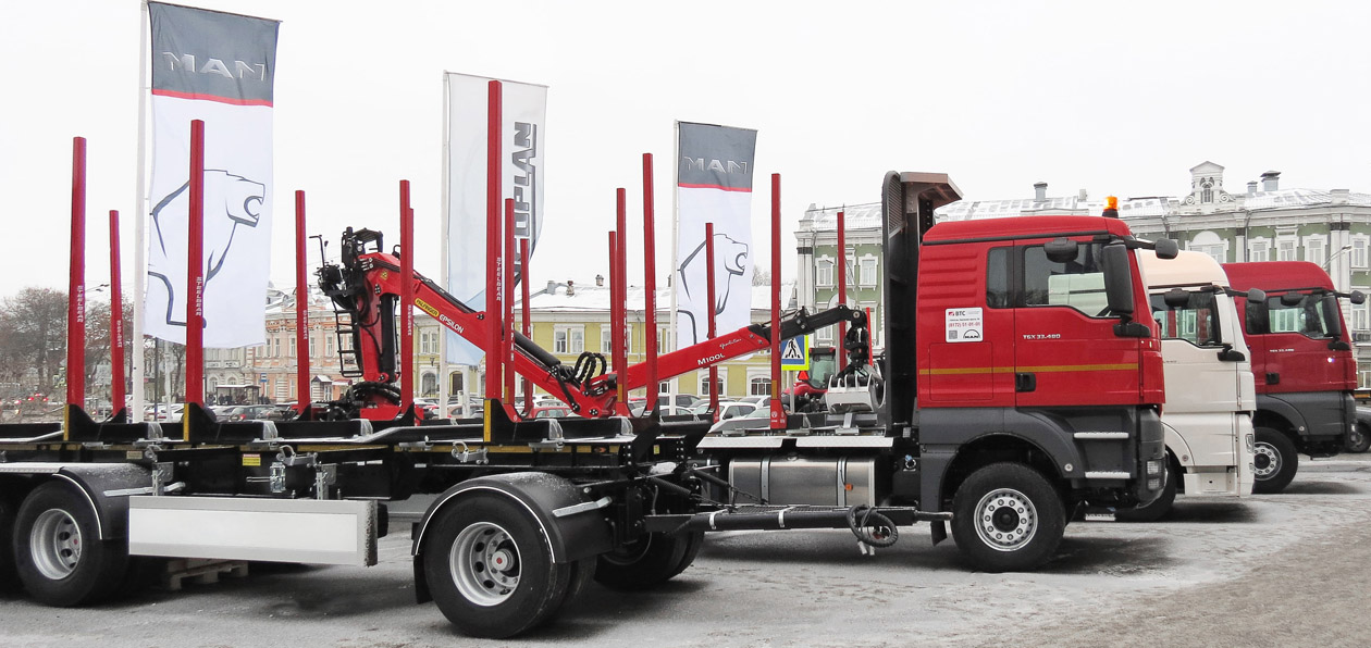 Российский лес – 2018: MAN для лесного хозяйства