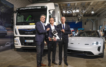 Электрогрузовик MAN будет доставлять детали на завод Porsche