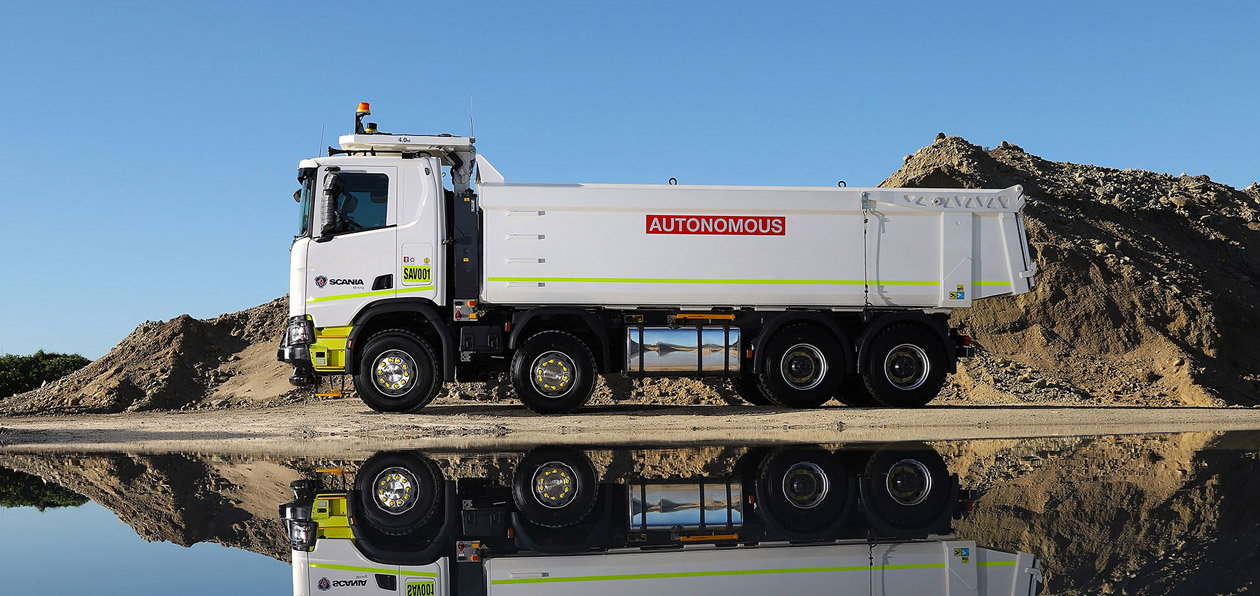 Scania приступила к тестированию автономного грузовика