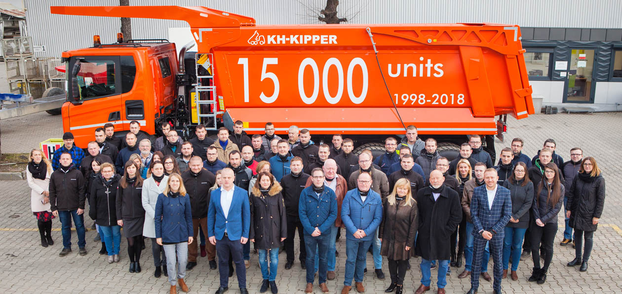 KH-Kipper отгрузила клиенту юбилейный самосвал на шасси Scania