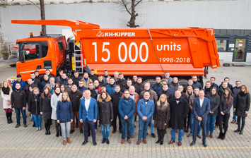 KH-Kipper отгрузила клиенту юбилейный самосвал на шасси Scania