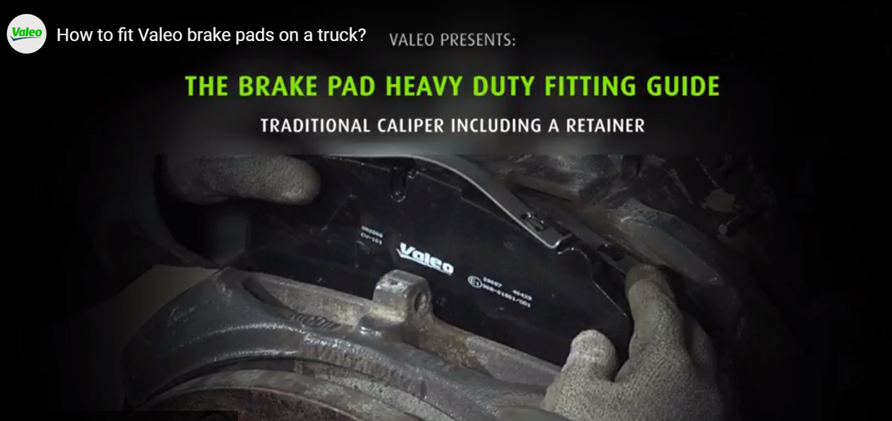 Valeo выпустила видео по монтажу новых тормозных колодок