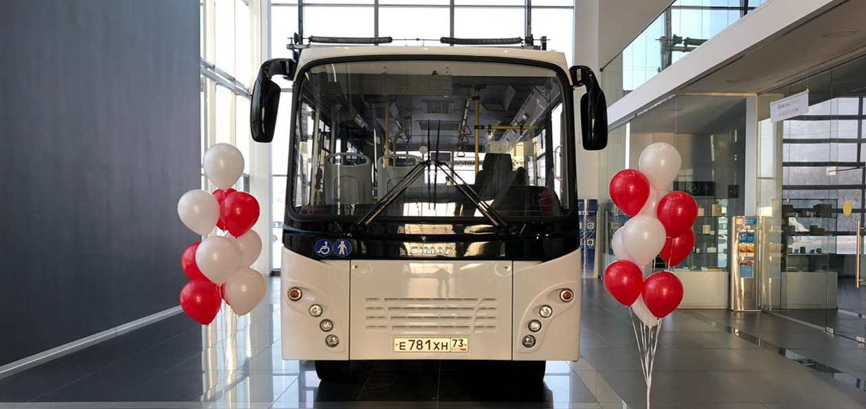 «СИМАЗ» представил в Оренбурге новый полунизкопольный автобус