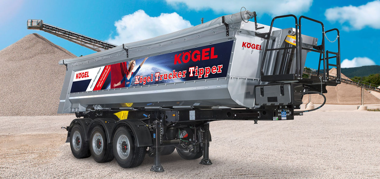 Bauma 2019: Kogel представил самосвальный полуприцеп Trucker Tipper