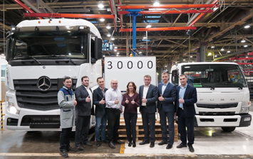 На СП Daimler и «КАМАЗ» собрали 30-тысячный грузовик