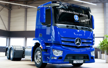 Немецкие пивовары выбрали грузовики Mercedes