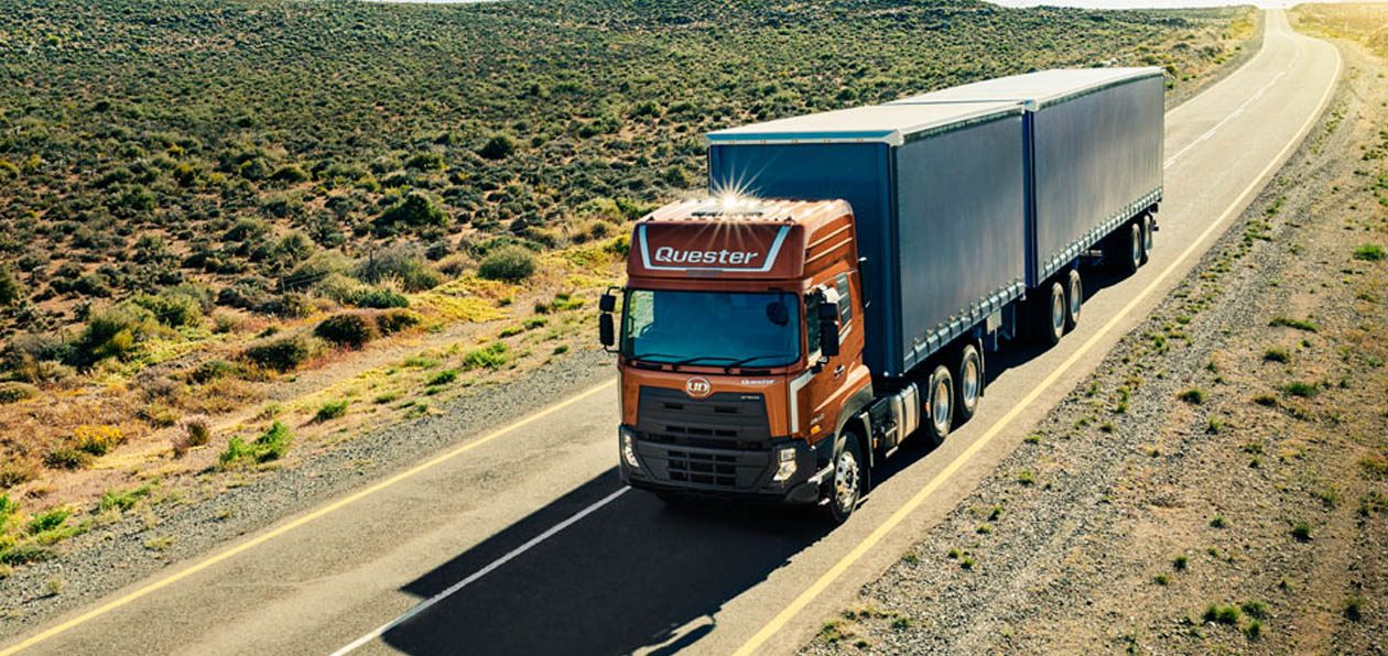 UD Trucks запускает новый грузовик Quester, оснащенный телематикой