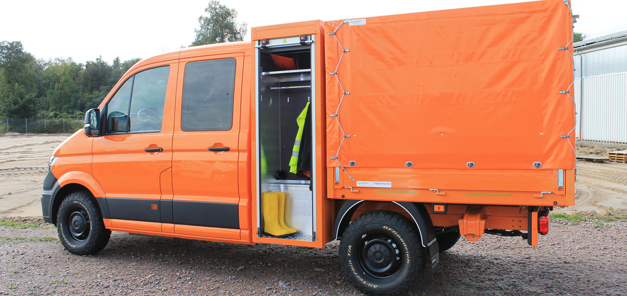 Volkswagen показал Crafter для садоводов