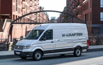 Volkswagen представил Crafter на электротяге