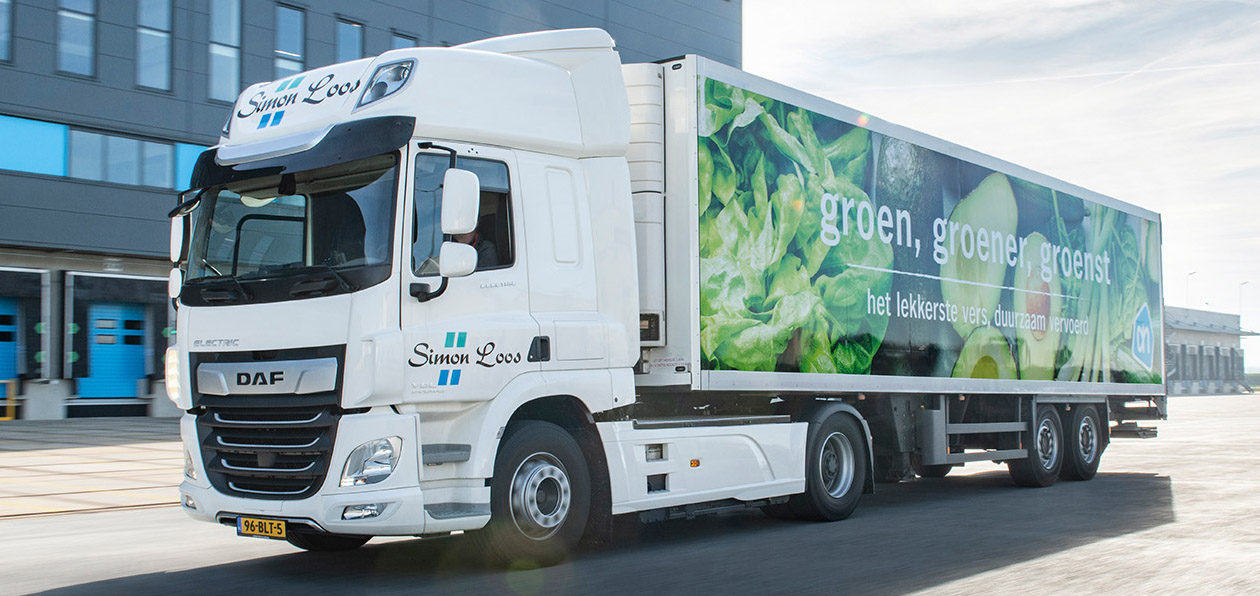 DAF продолжает внедрять электрогрузовики в процесс перевозок