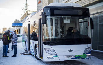 Автобус Lotos 105 CNG прибыл на тестовую эксплуатацию в Новосибирск