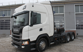Scania по заказу перевозчика выпустила два эксклюзивных тягача