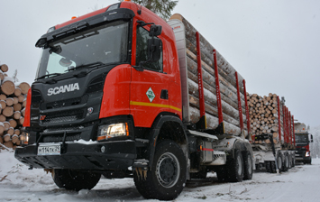 Scania поставила лесозаготовителям 75 новых грузовиков