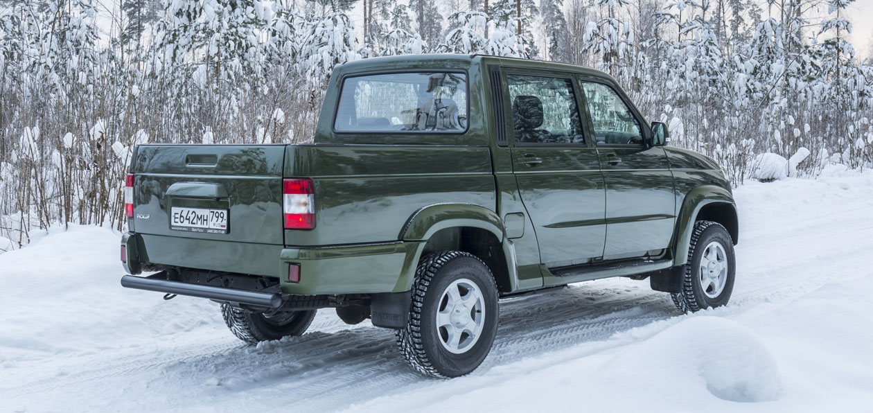 УАЗ расширил оснащение пикапов