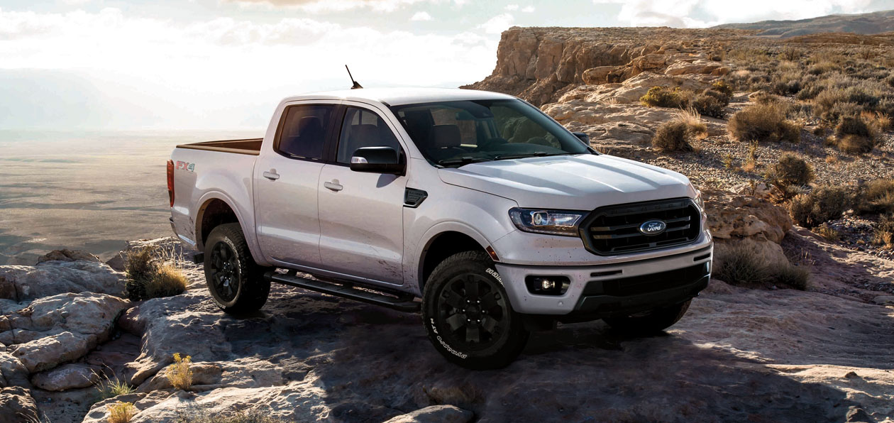 Пикап Ford Ranger представлен с «черным пакетом»