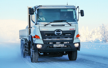 Hino испытала свои грузовики в экстремальных условиях