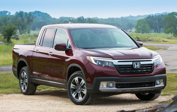 Пикап Honda Ridgeline 2019 в высшем рейтинге безопасности
