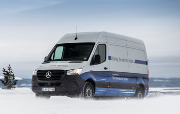 Mercedes-Benz eSprinter прошел зимний тест на выносливость