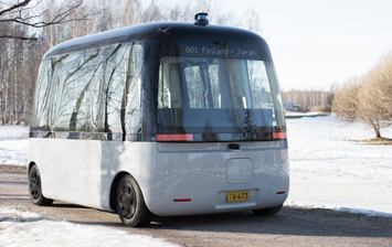 Nokian поставила шины для беспилотного автобуса