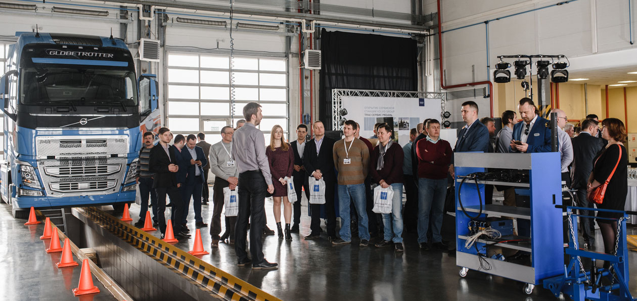 Volvo Trucks открыла сервисную станцию в Рязани